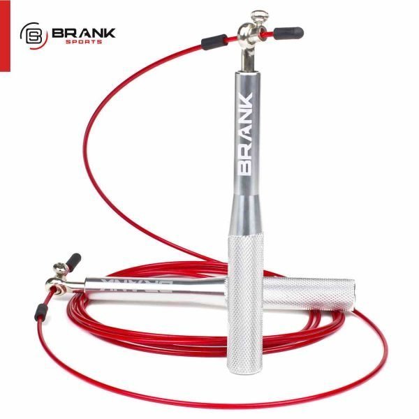 BRANK Rope, la meilleure corde à sauter crossfit Roulement à billes high tech coffret complet ajustable avec câbles de rechange